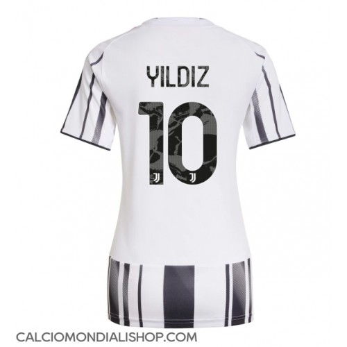 Maglie da calcio Juventus Kenan Yildiz #10 Prima Maglia Femminile 2025-26 Manica Corta